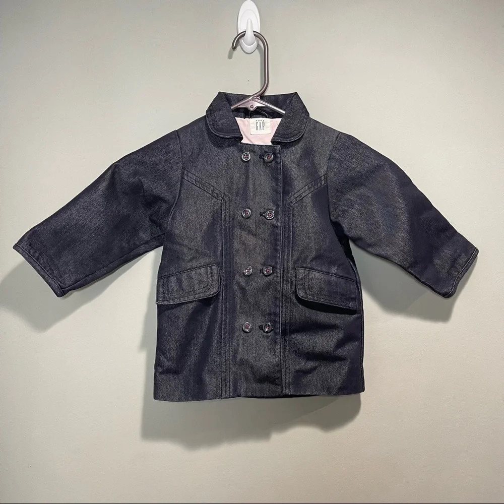 Gap Lined Double Button Jacket Baby Gap 2 Years old jacket